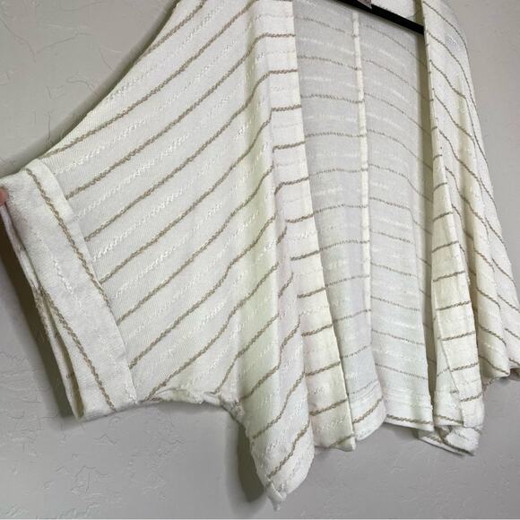 Dolan Anthropologie Left Coast Collection Striped Open Knit Cardigan Small - Picture 2 of 12